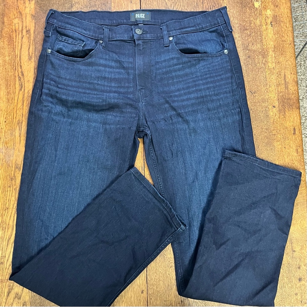 PAIGE Federal size 36 Blue Straight Jeans Classic Style
